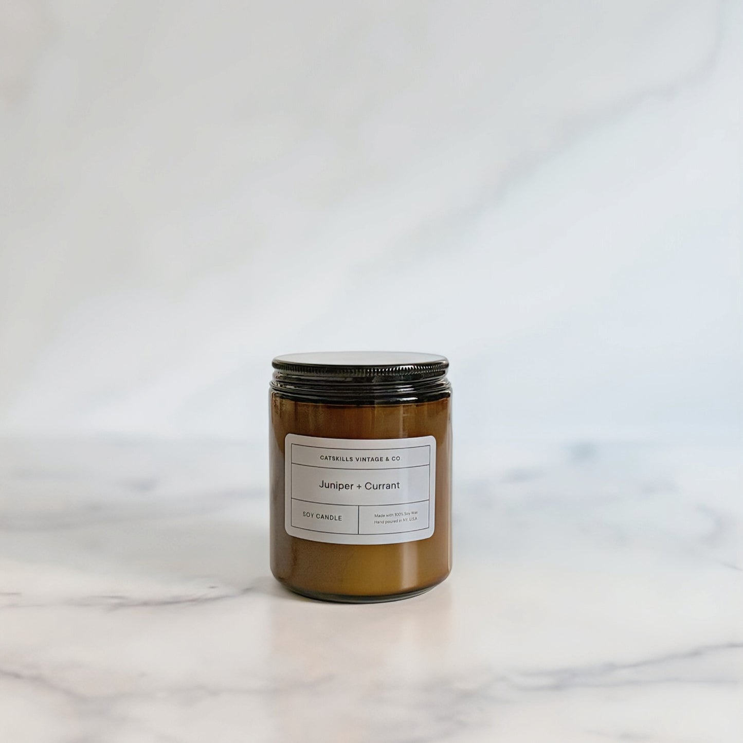 Holiday Glass Jar Candle - Juniper + Currant