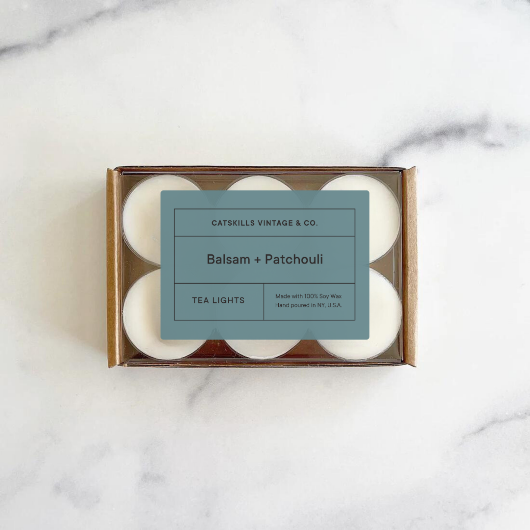 Tea Lights - Balsam + Patchouli