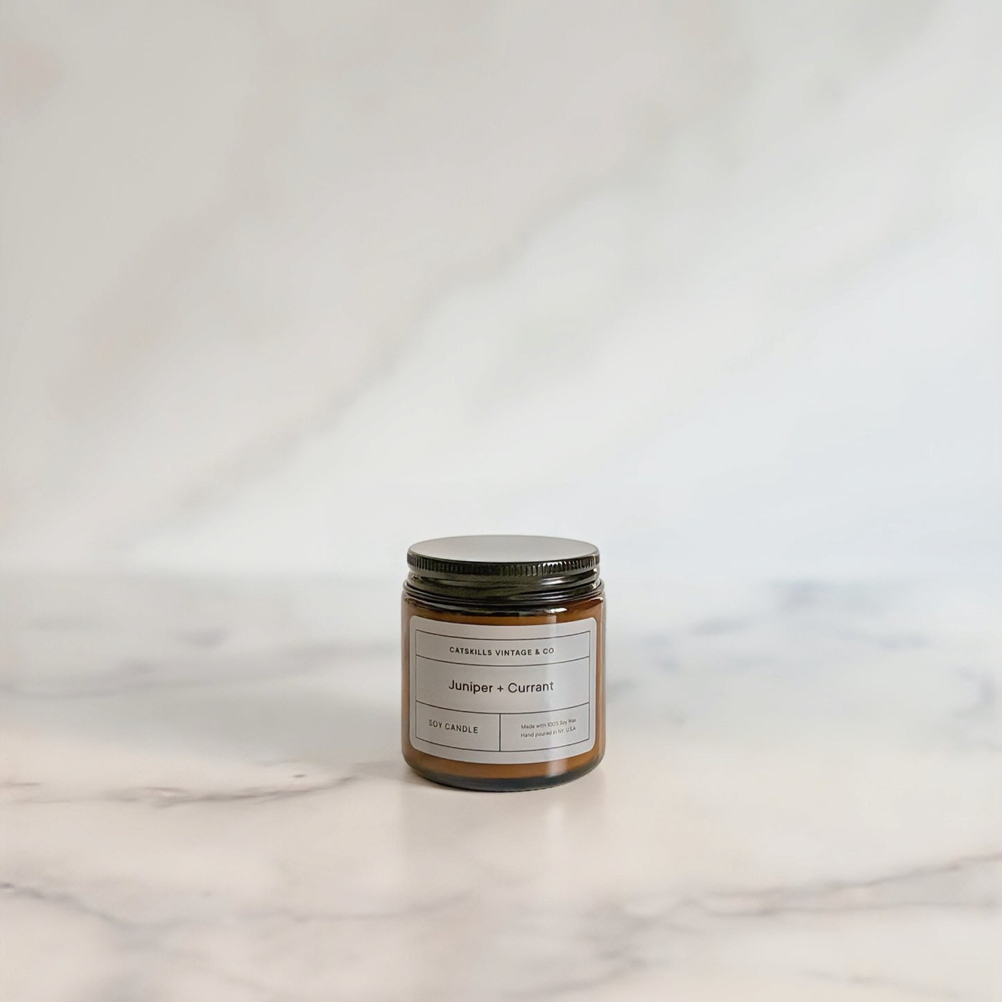 Holiday Glass Jar Candle - Juniper + Currant