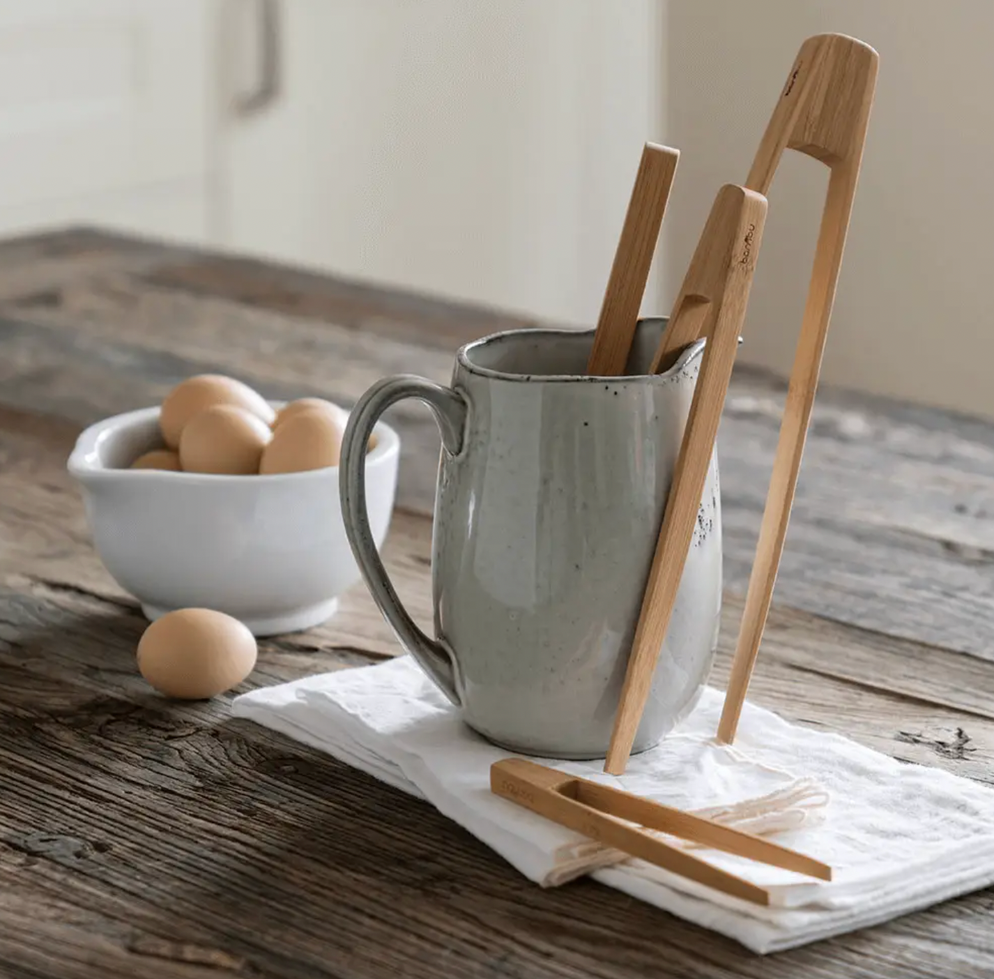 Bamboo Small Tongs