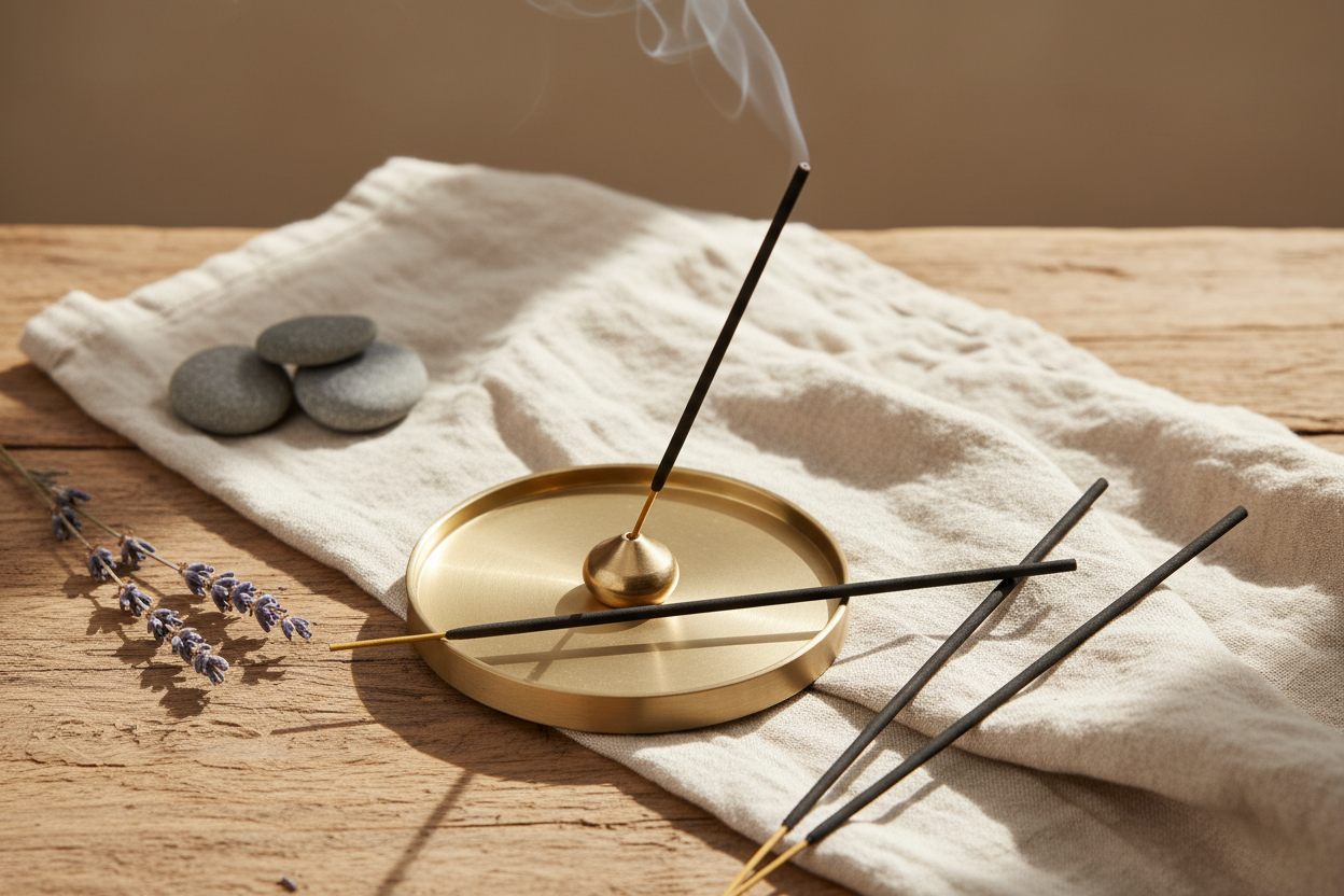 Incense Holder Tray Lifestyle Shot