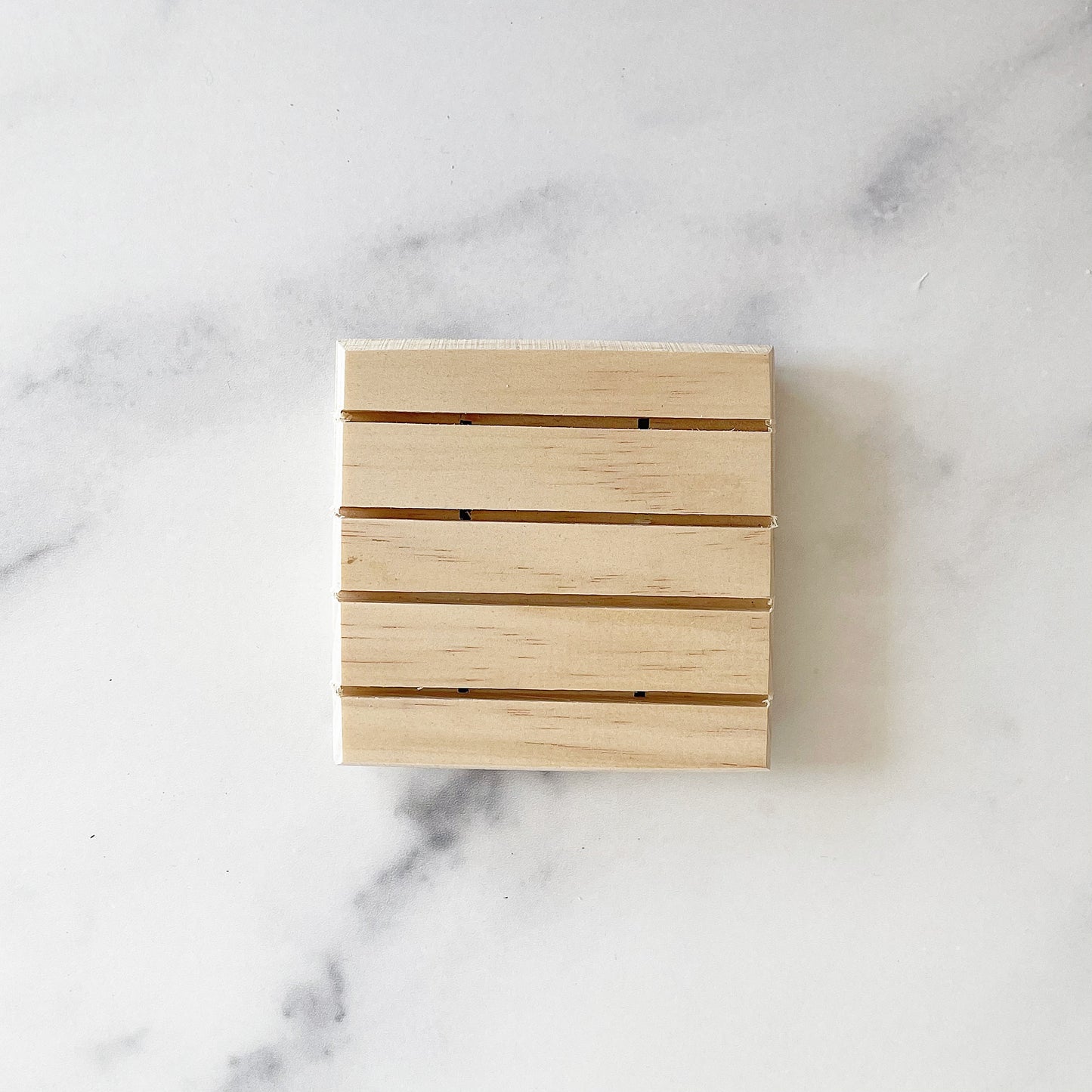 Wood Pine Soap Dish