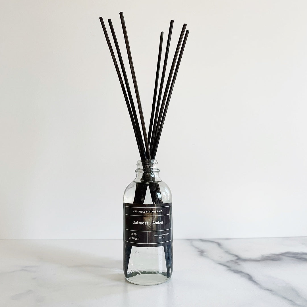 Reed Diffuser - Blue Spruce + White Tea