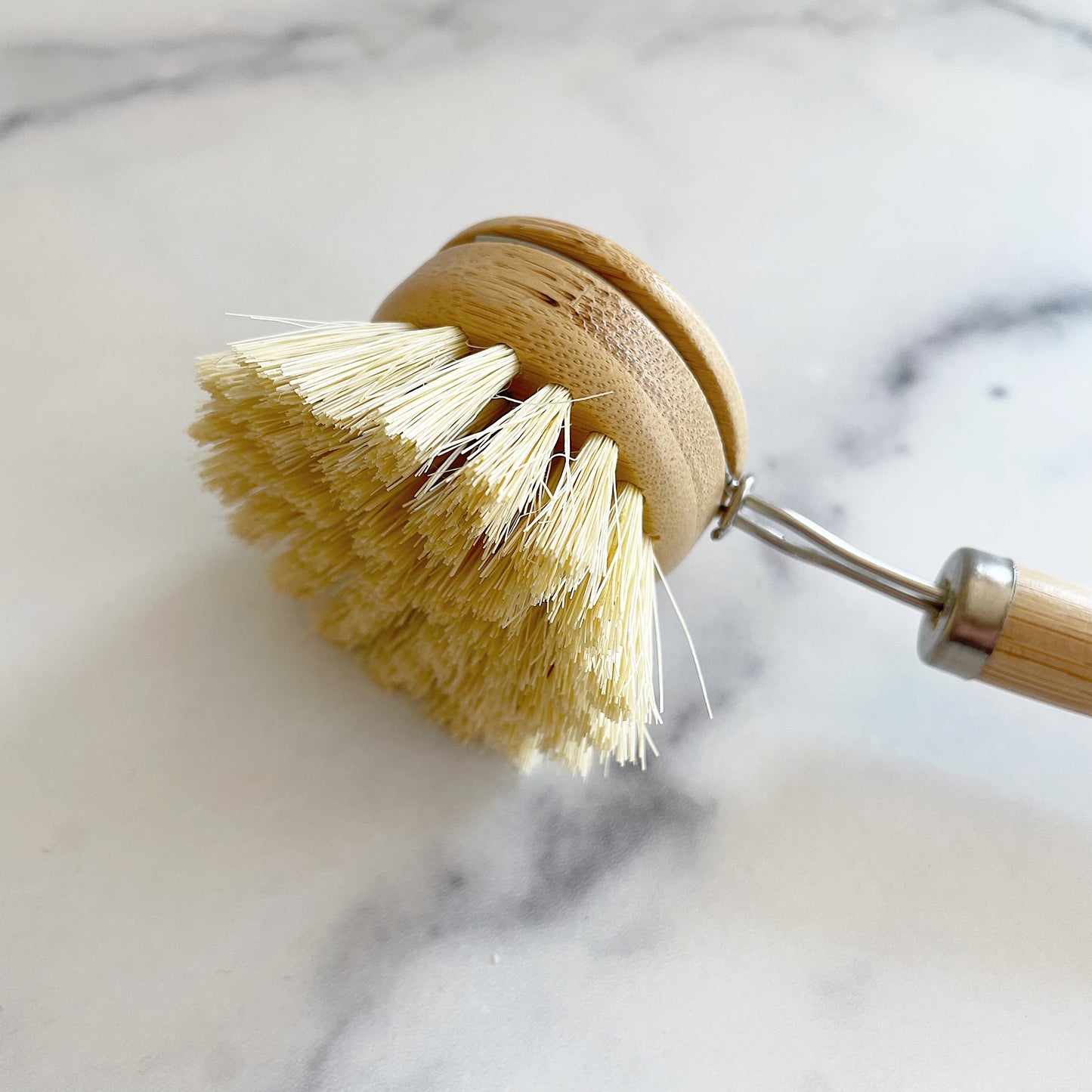 Bamboo Long Handled Dish Cleaner