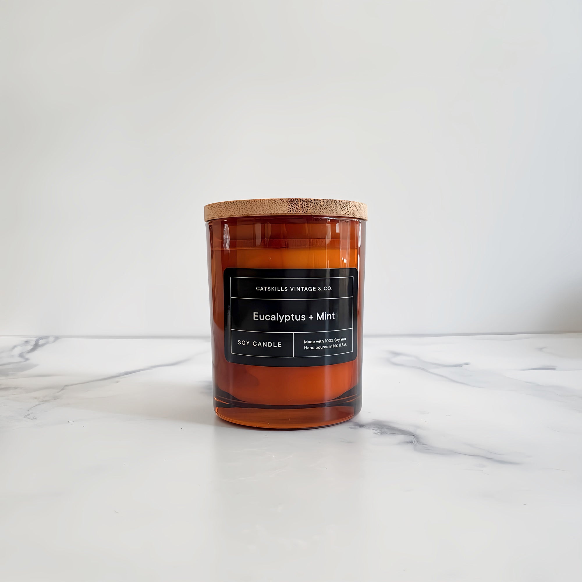 Eucalyptus + Mint Soy Candle – Catskills Vintage & Co.