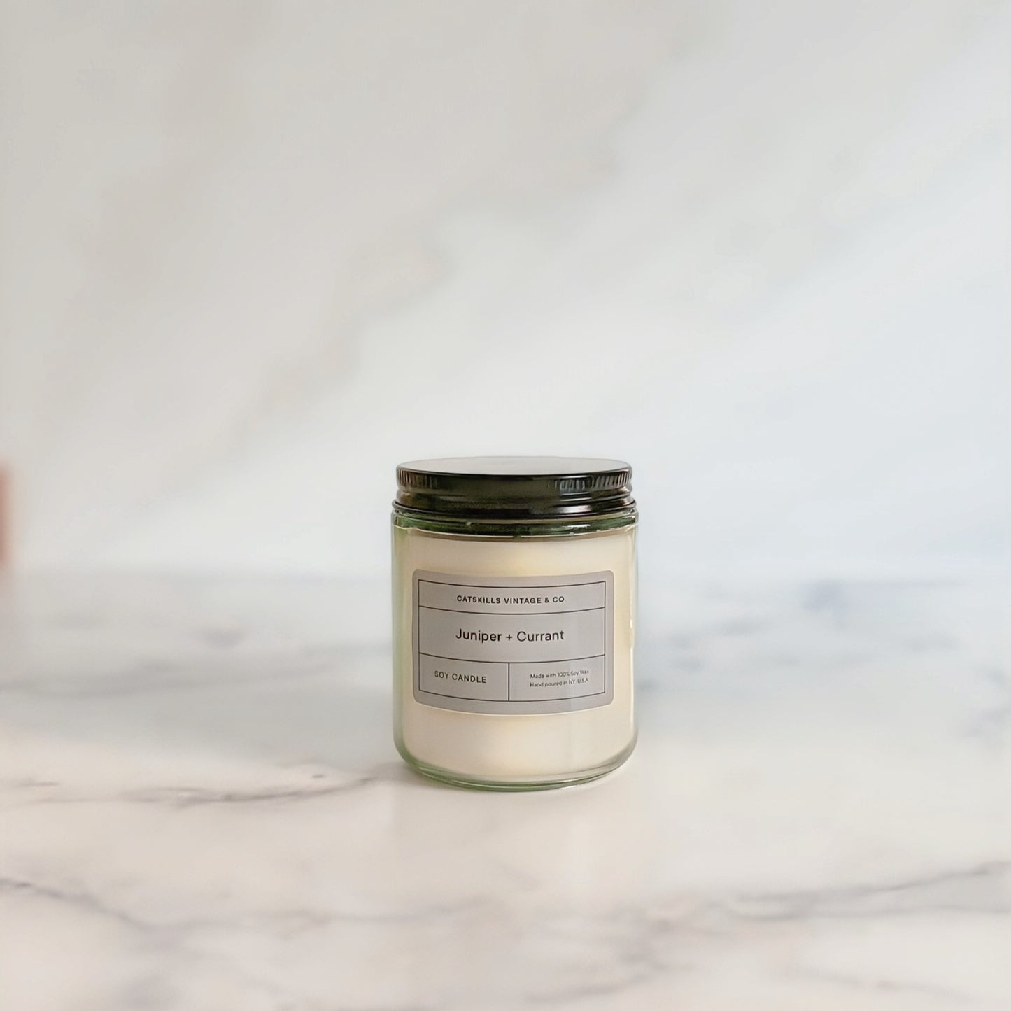 Holiday Glass Jar Candle - Juniper + Currant