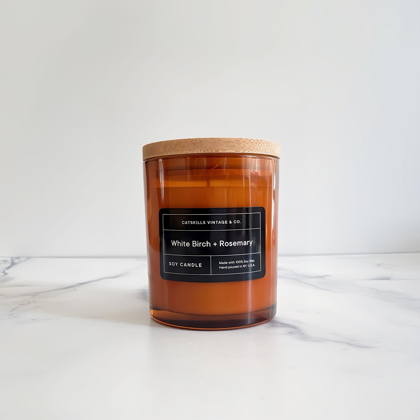 White Birch + Rosemary Soy Candle