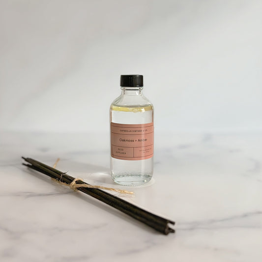 Reed Diffuser - Oakmoss + Amber