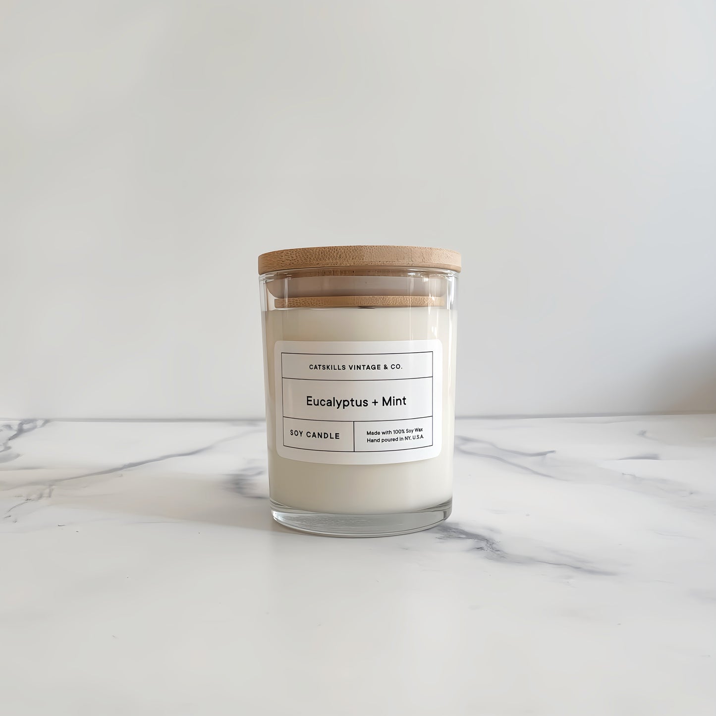 Eucalyptus + Mint Soy Candle