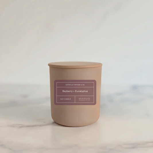 Bayberry + Eucalyptus 8 oz. Candle Jar with Lid