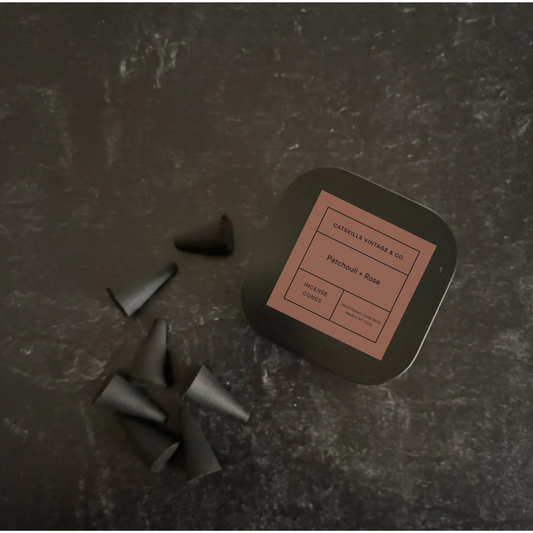 Incense Cones - Patchouli + Rose
