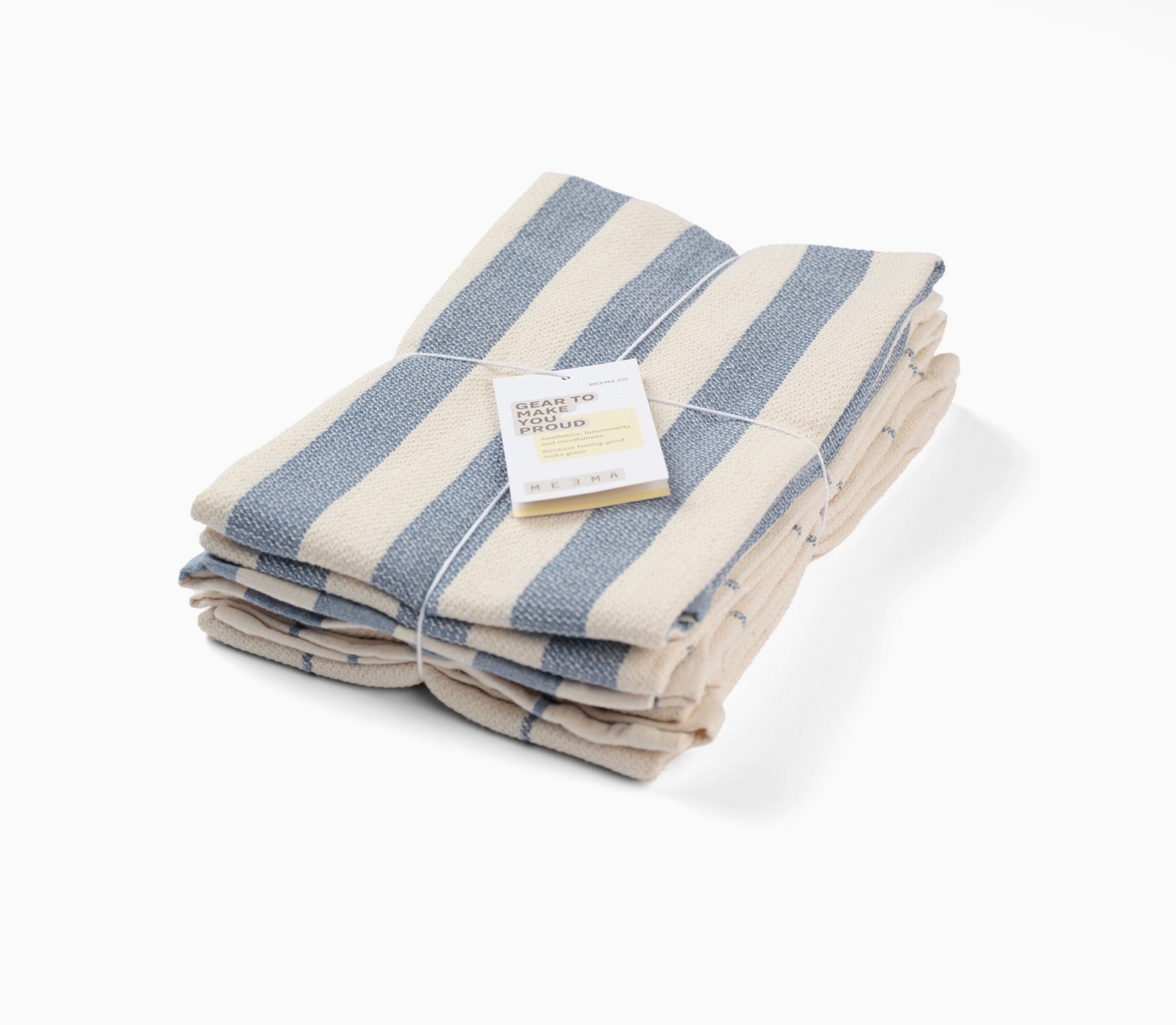 Blue Stripe Kitchen Towel Set