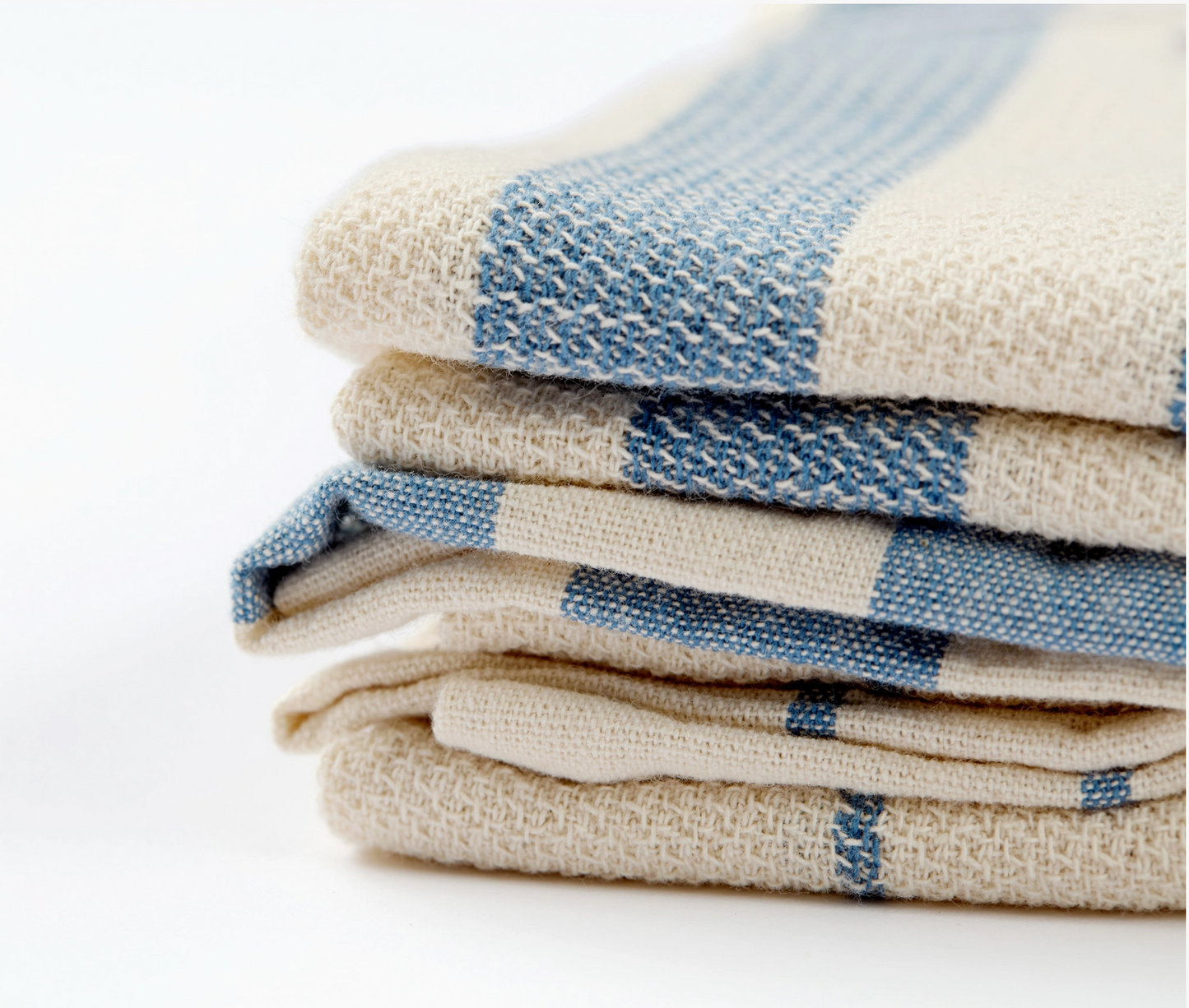 Blue Stripe Kitchen Towel Set