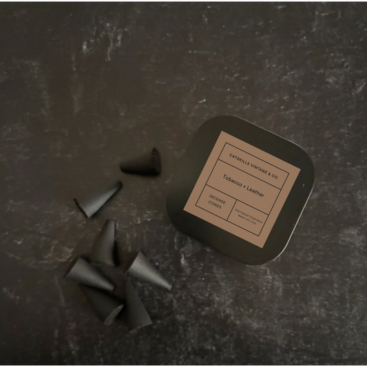 Incense Cones - Tobacco + Leather