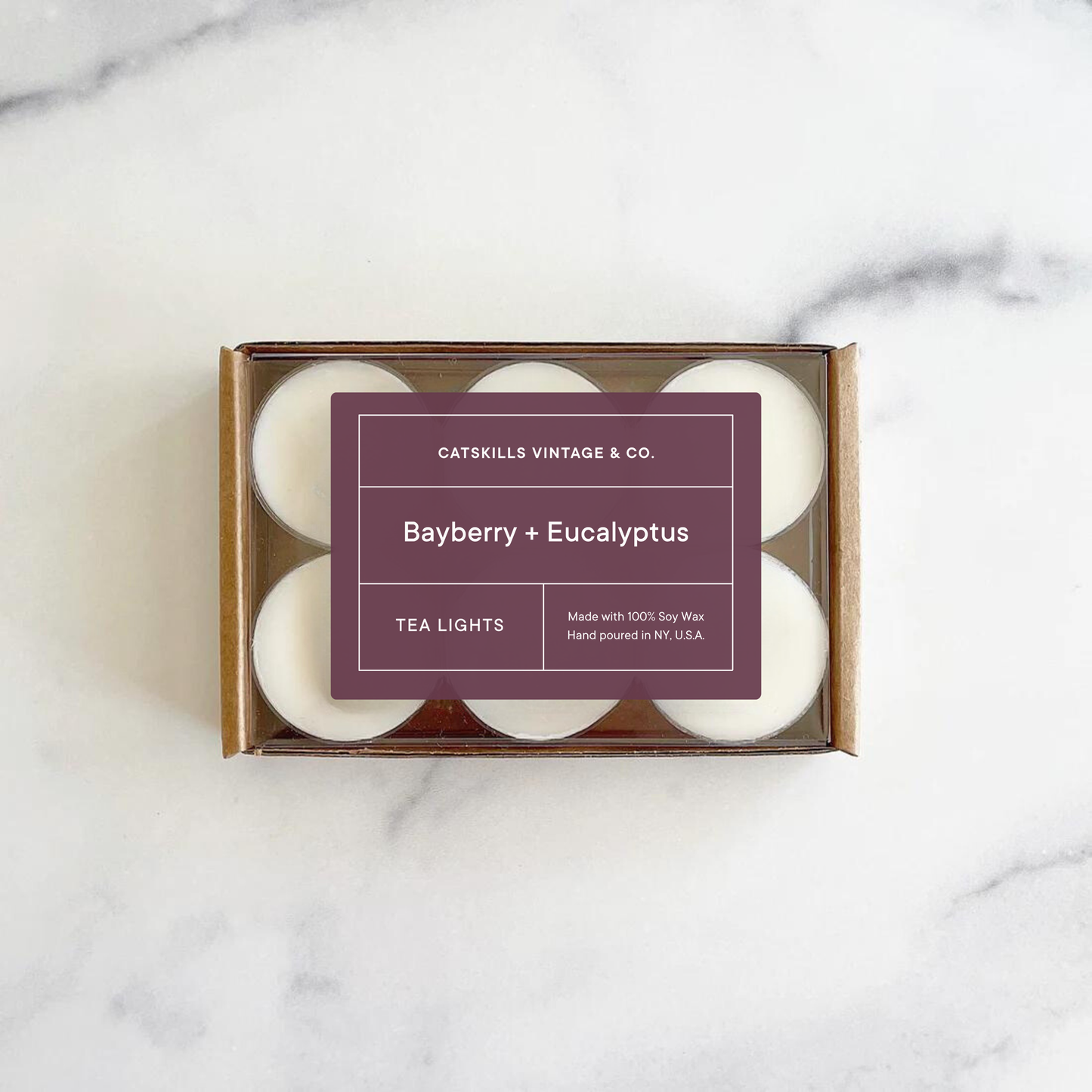 Tea Lights - Bayberry + Eucalyptus