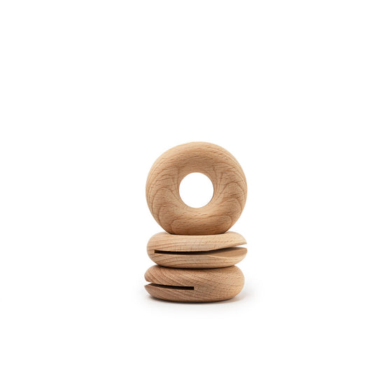 Snack Bag Clip Natural Wood