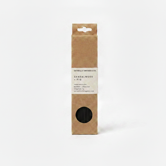 7 inch Incense Sticks - Sandalwood + Fig box