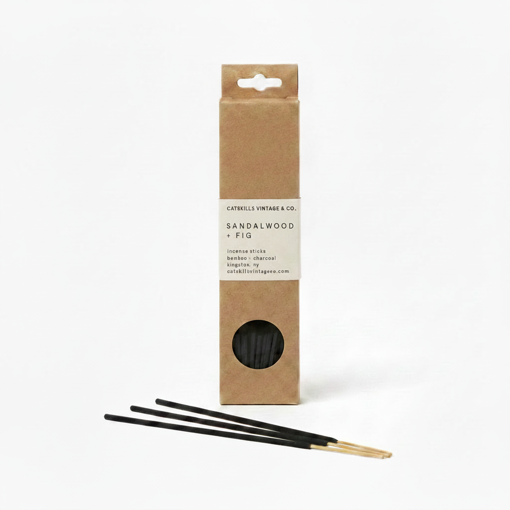 7 inch Incense Sticks - Sandalwood + Fig sticks shot