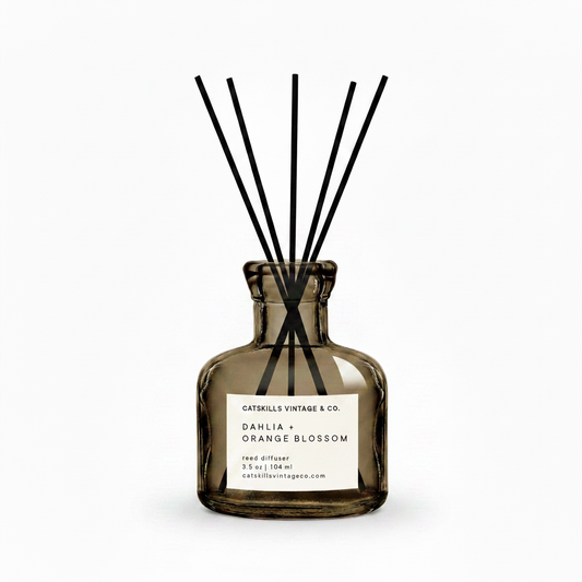 Dahlia + Orange Blossom Reed Diffuser
