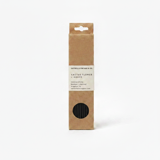 7 inch Incense Sticks - Cactus Flower + Agave box