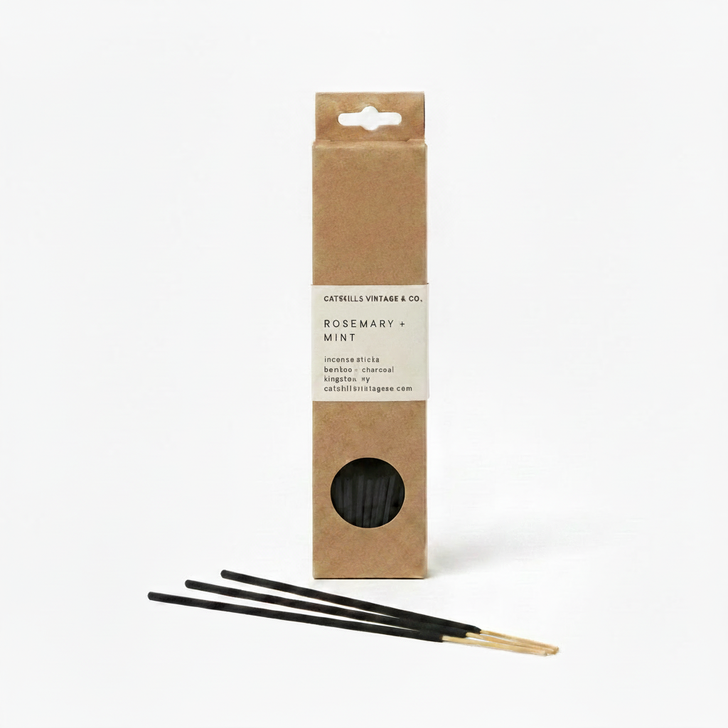 7 inch Incense Sticks - Rosemary + Mint sticks shot