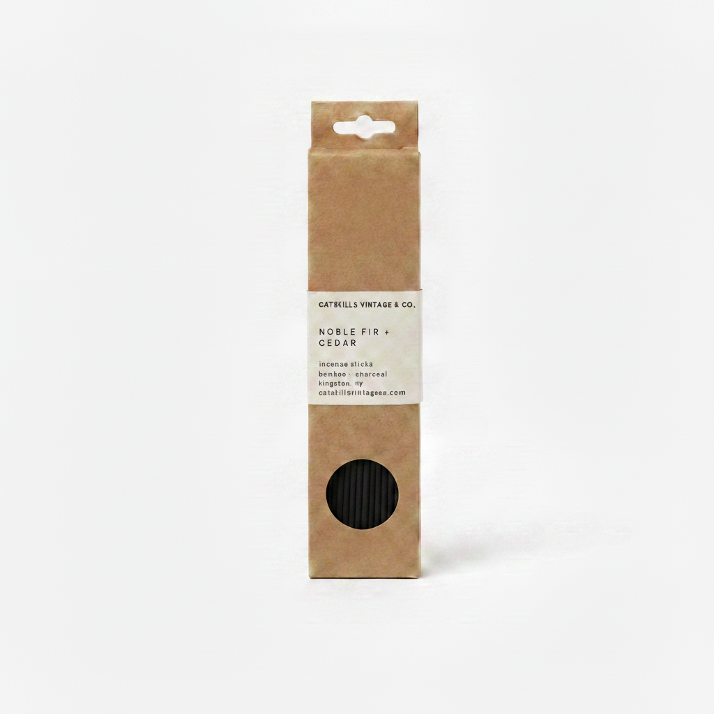 7 inch Incense Sticks - Noble Fir + Cedar box