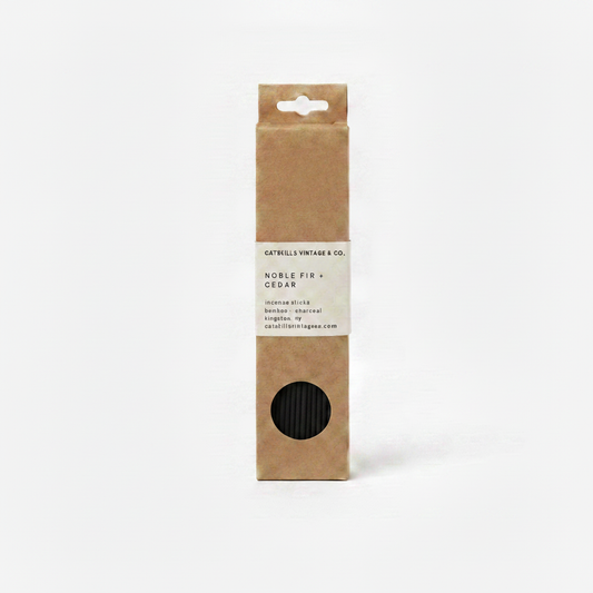 7 inch Incense Sticks - Noble Fir + Cedar box