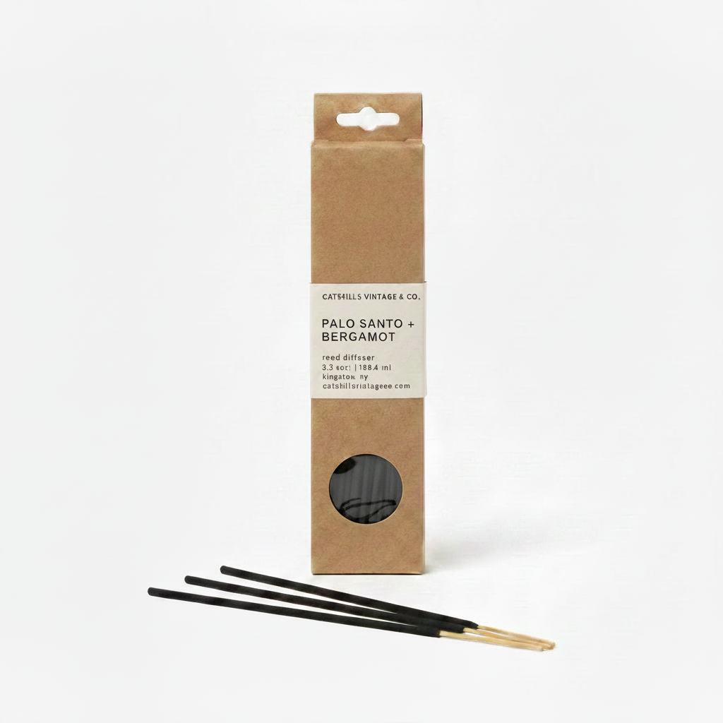 7 inch Incense Sticks - Palo Santo + Bergamot sticks shot