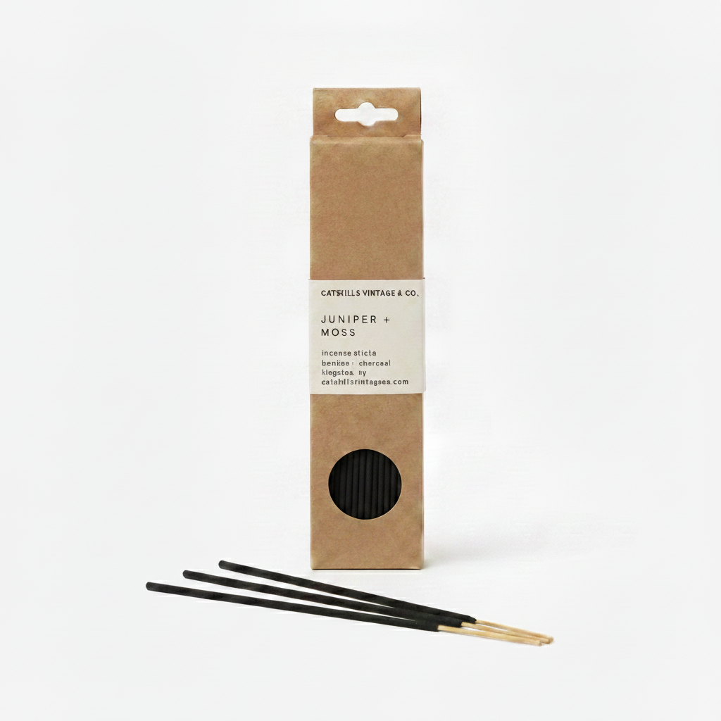 7 inch Incense Sticks - Juniper + Moss sticks shot