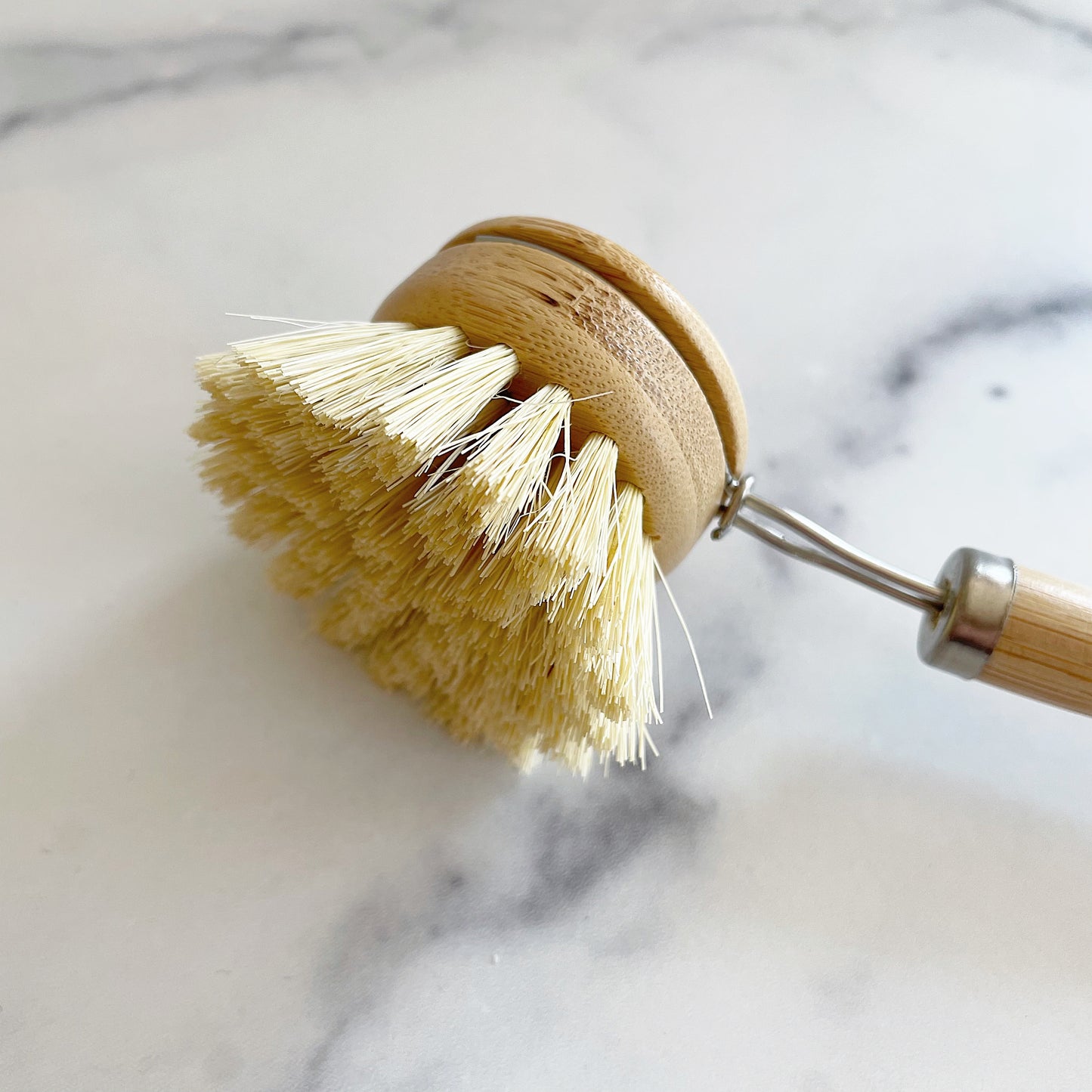Bamboo Long Handled Dish Cleaner